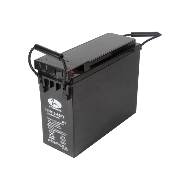 Front Terminal telecom Battery 12V 55Ah AGM Deep Cycle Battery Storage Battery for Communication systems