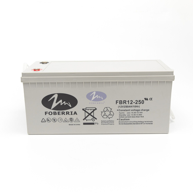 12V250ah VRLA Solar Battery Lead Acid AGM Storage Battery