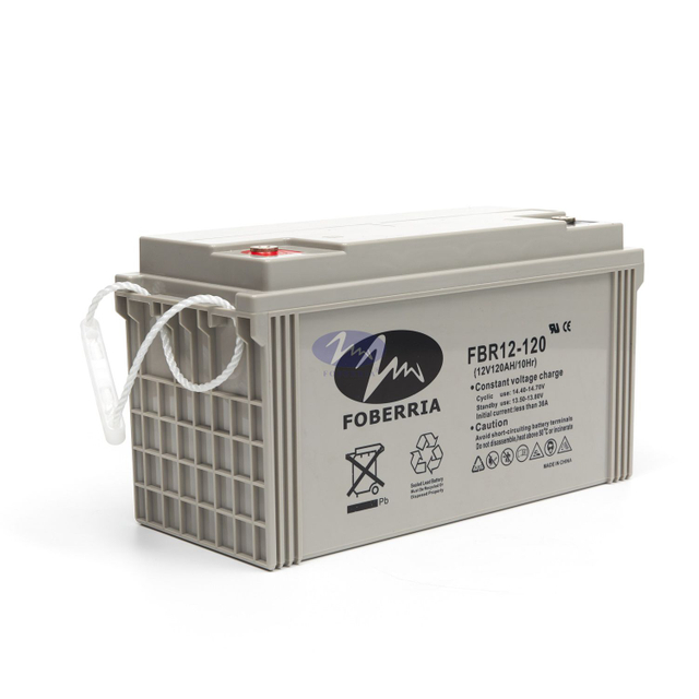 12V120ah VRLA solar battery Lead Acid AGM Industrial Storage Battery